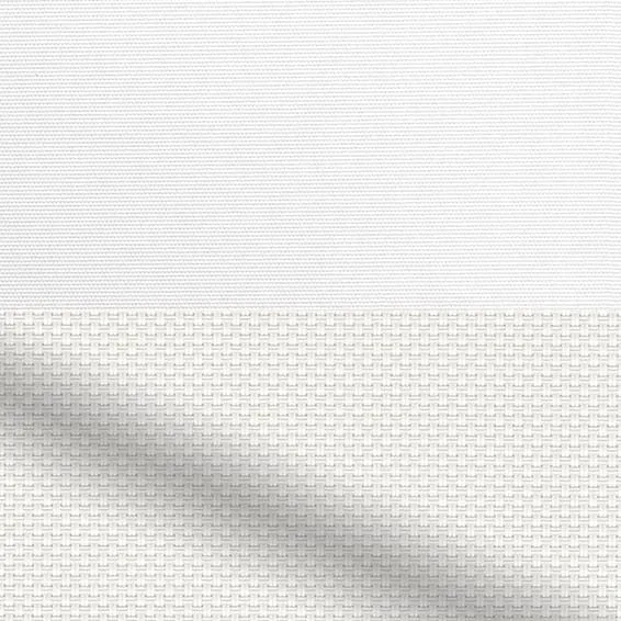 Atom Pure White Double Roller Blind