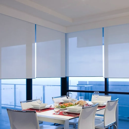 UV-protection blinds installed in Dubai interiors