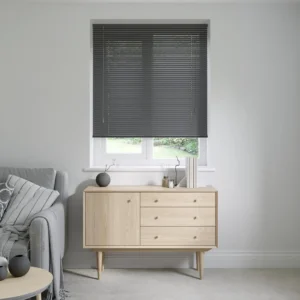 Charcoal Grey Venetian Blinds