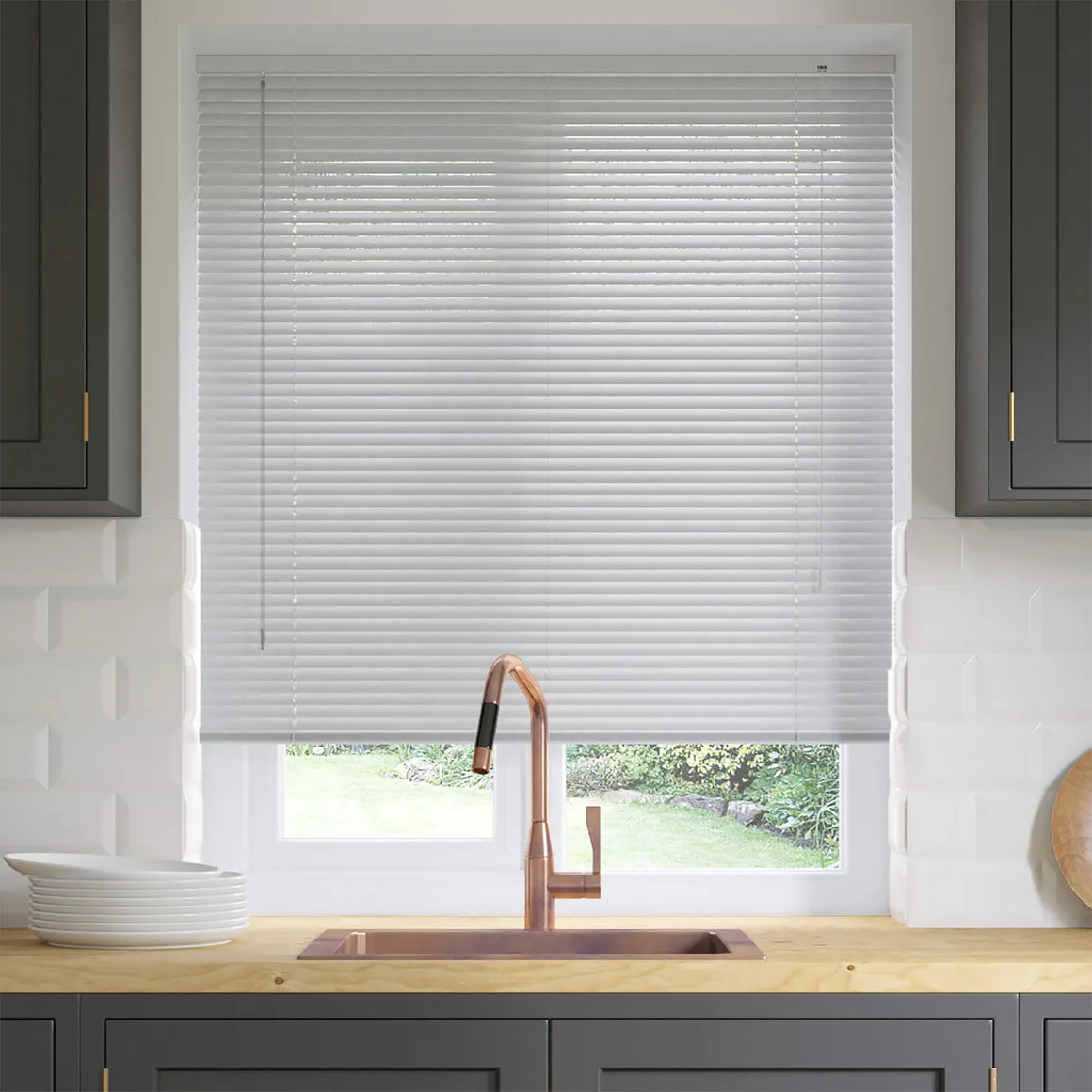 Light Grey Venetian Blind