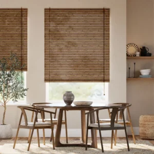 Manila Cedar Roll Up Blind