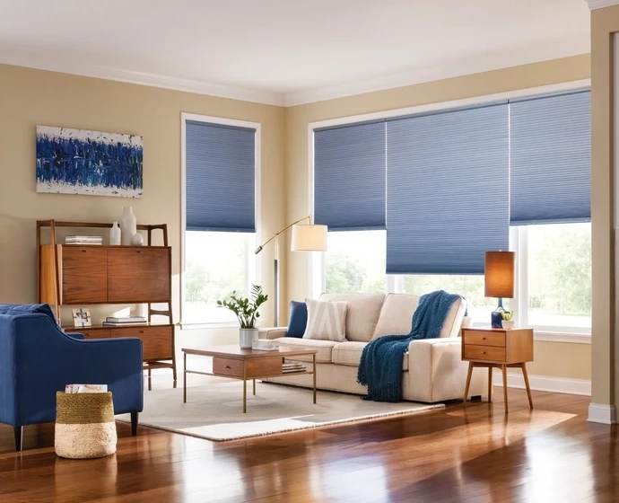 roller window blinds install in Living Room Blinds