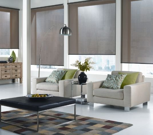 Roller blinds For living room
