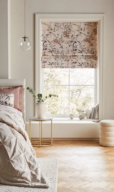 Roman Blackout Blinds for bedroom