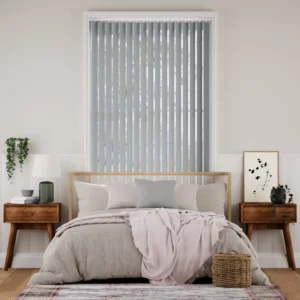 Sevilla Blue Grey Vertical Blind