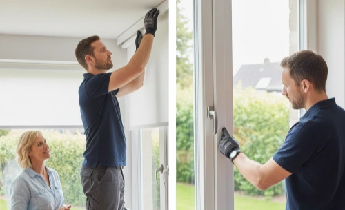 Blind Mounting & Securing