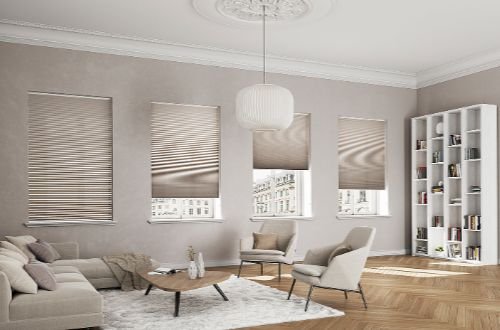 Honeycomb Electric Blinds