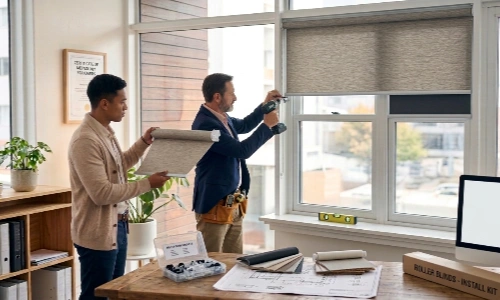 Professional blinds Installation