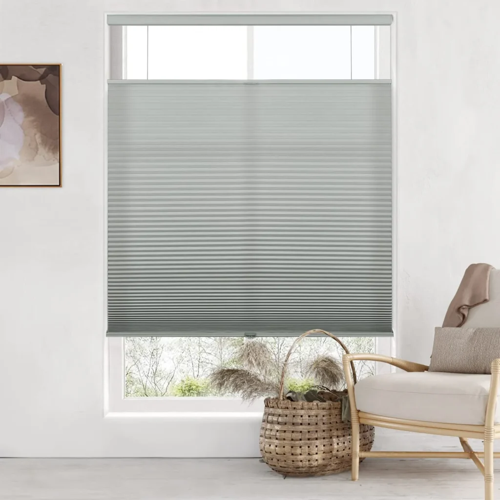honeycomb window blinds for Dubai villa